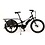 Yuba Kombi E6 Electric Cargo Bike Black EU 24" Wheel |Shimano E6100 motor and 504 Wh Battery