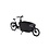Tenways Tenways Cargo One Electric Front Load Cargo Bike With Belt Drive System Black | One-Size