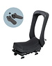  Urban Iki Junior Seat Carrier Rack Mount Bincho Black with Footrests | (5 - 10 years, up to 35 kg)