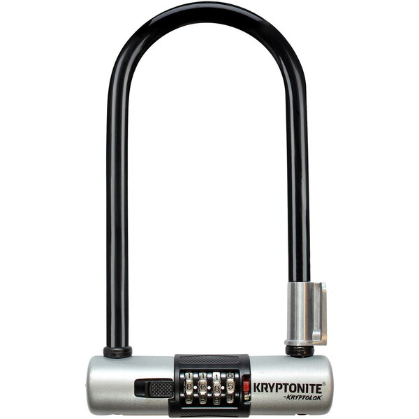 Kryptonite Kryptolok Combo Standard U-Lock with bracket Sold Secure Gold | Combination Lock