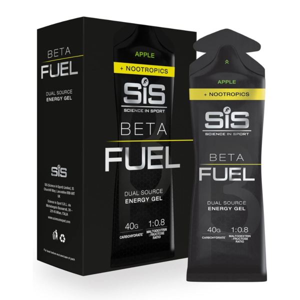 SIS Nutrition SiS Beta Fuel Energy + Nootropics Gel | Sold Only as a Box of 6 x 60ml