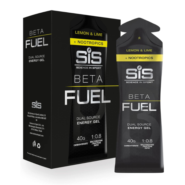 SIS Nutrition SiS Beta Fuel Energy + Nootropics Gel | Sold Only as a Box of 6 x 60ml