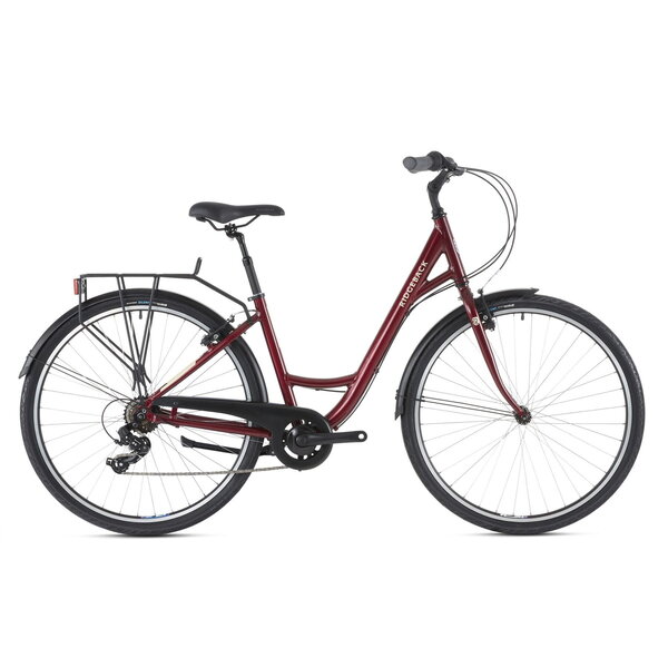 Ridgeback Avenida 1 x 6 Speed LDS Open Frame City Bike Red