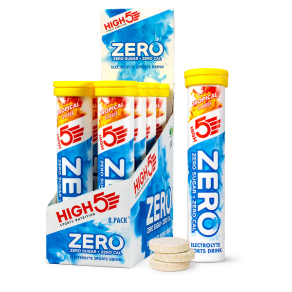 High 5 Zero Electrolyte Tablets (Box Of 8 Tubes)