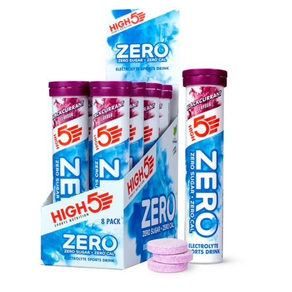 High 5 Zero Electrolyte Tablets (Box of 8 Tubes)