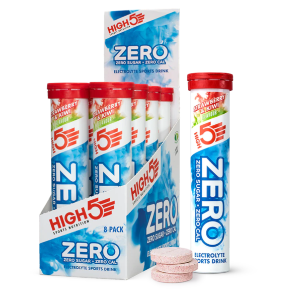 High 5 Zero Electrolyte Tablets (Box of 8 Tubes)