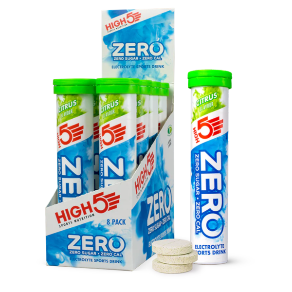High 5 Zero Electrolyte Tablets (Box Of 8 Tubes)