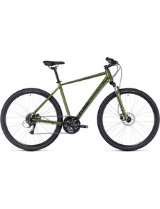 Cube Cube Nature Hybrid Bike Shinymoss Green/Black