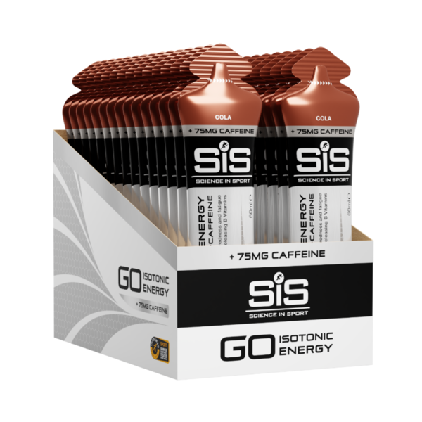SIS Energy Gel Sis Go Plus With Extra Caffeine  (Box Of 30 X 60Ml)