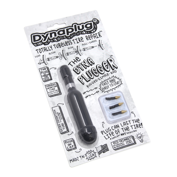 Dynaplugger bicycle tubeless repair tool