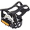 M Part M:Part Essential Alloy Pedals With Toe Clips & Straps 9/16" Standard
