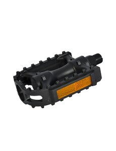  Basic Standard Plastic Flat Pedals 9/16 - Non-Carded
