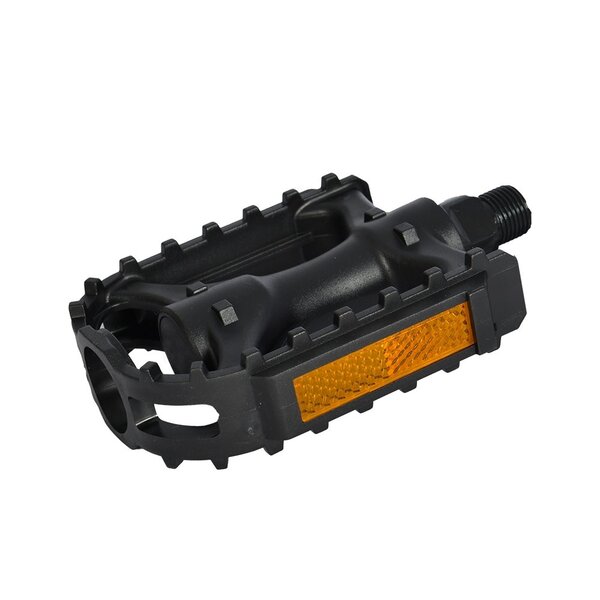 Basic Standard Plastic Flat Pedals 9/16 - non-carded