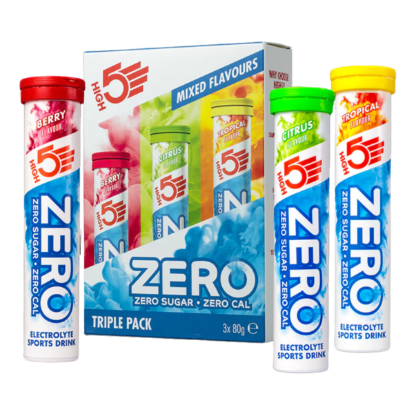 High 5 High 5 Electrolyte Tablets Triple Pack Of 20 Tablets Berry/Citrus/Tropical