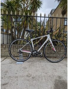  Second Hand Private Sale - Specialized Ruby Sport Carbon Hybrid  White/Pink  Size 51 Cm
