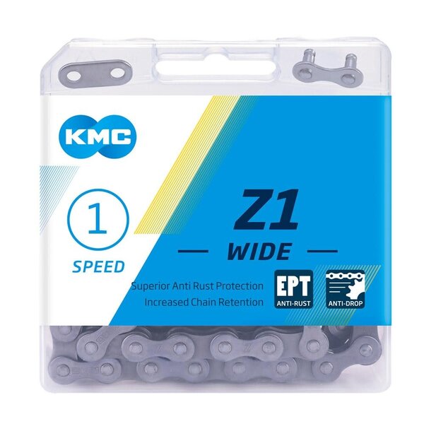 KMC Chain Single Speed Z1 Wide Ept 112L