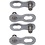 KMC Power Link Kmc 8Sp Loose - Kmc Missinglink 7/8 Ept Silver 7,3Mm (Reusable)