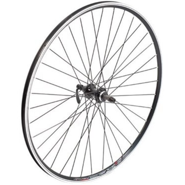 Rear Wheel 700c Screw-On Hub QR Black Mach1 CFX Rim