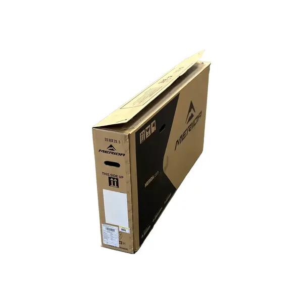 Recycled Empty Cardboard Bike Box For Packaging A Bike For A Flight Or Shipping