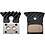 Shimano Shimano L04C Disc Brake Pads with Cooling Fins (Metal Sintered, Alloy Backed)