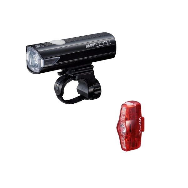 CatEye CatEye AMPP 500S USB-C / VIZ 150 Micro USB Light Set MY25