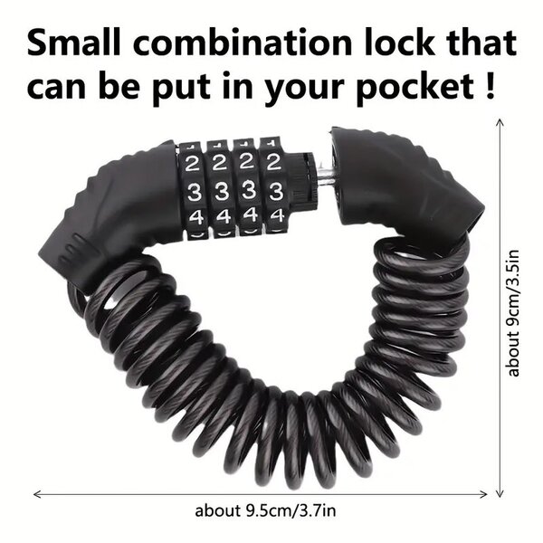 Pocket Size Combination Cafe Quick Stop Lock