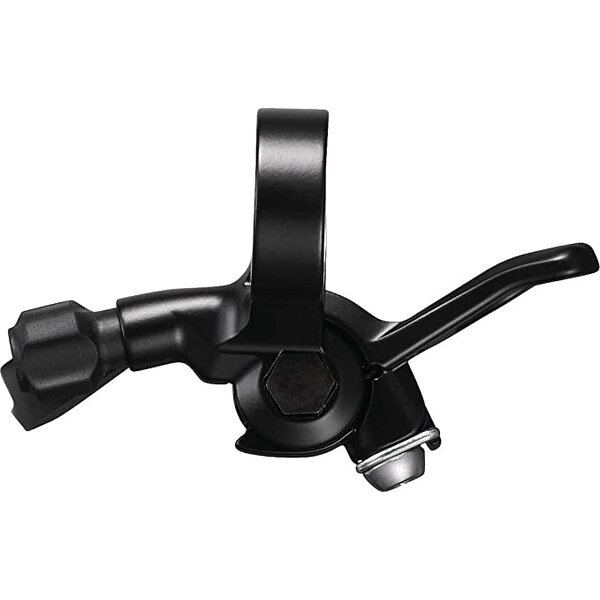 Shimano Shimano Dropper Post Remote Lever, SLMT500-L, 22.2 mm Band Clamp, LH, Black