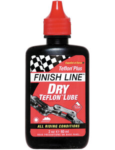 Finish Line Finish Line Teflon Plus Dry Chain Lube 2 oz / 60 ml (Box of 12)