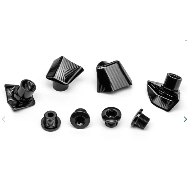 Absolute Black Crank Bolt Covers for Dura-Ace 9100 & Ultegra 8000