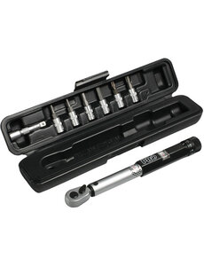 Pro Pro Tool Torque Wrench with 3/4/5/6mm Allen and T25/T30 Bits