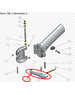 TERN FRAME LVR  FBL2   (TERN MAIN PIVOT CLAMP LEAVER)