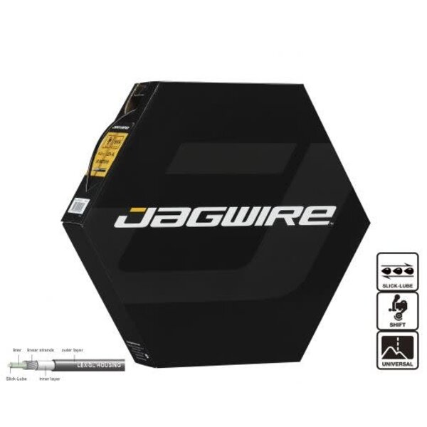 Jagwire OUTER GEAR Jagwire LEX-SL Shift Cable Housing, reinforced housing w/ Slick-Lube Liner *** BOX OF 50 ***