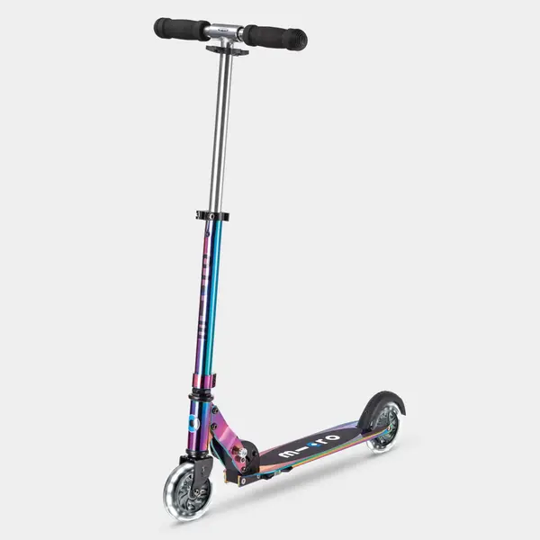 Microscooter Microscooter Sprite Classic Foldable Kids Scooter (5 To 12 Years) Neochrome LED