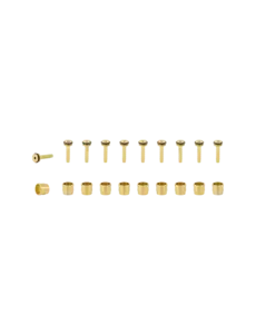 Tektro Olive & Barb Dorado Auriga Comp Draco Brake , Chrome Olive and Barb Set single