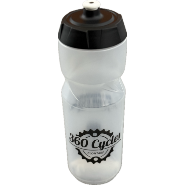 Zefal 360 Cycles Sense Grip Water Bottle Clear/Black