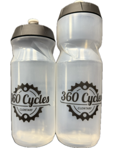 Zefal Zefal 360 Cycles Sense Grip Water Bottle Clear/Black