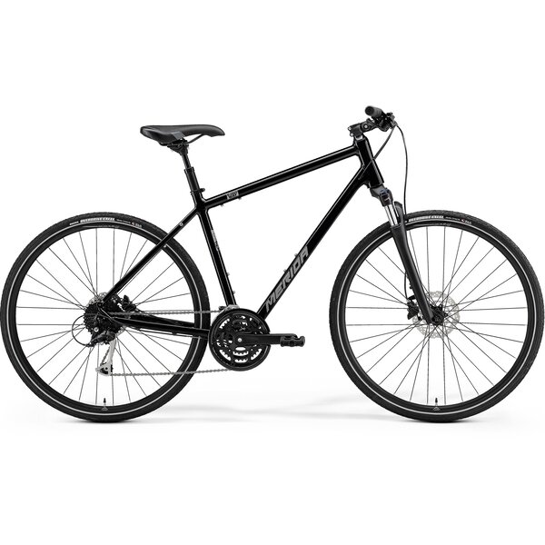 Merida Merida Crossway 100 Front Suspension City Bike Black / Silver