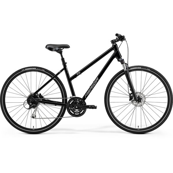 Merida Crossway 100 Womens Black/Silver City Bike