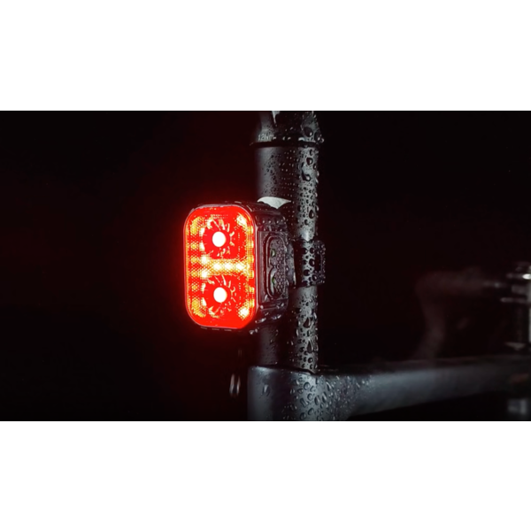 Toprider Q4 USB Rechargable Strap-on LED Rear Light | Universal fit