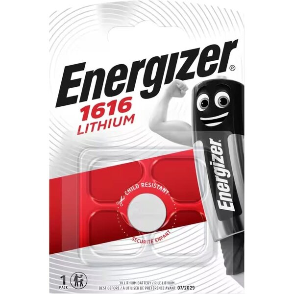 Energizer CR 1616 Button Cell 3 Battery - Fits Some Cateye Bike Computers