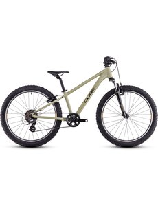 Cube Acid 240 LIGHTOLIVE/ORANGE 2025 | 24-inch Kids Bike| Age 7 - 11 Years| Height: 125 - 145 cm (4.1-4.8")