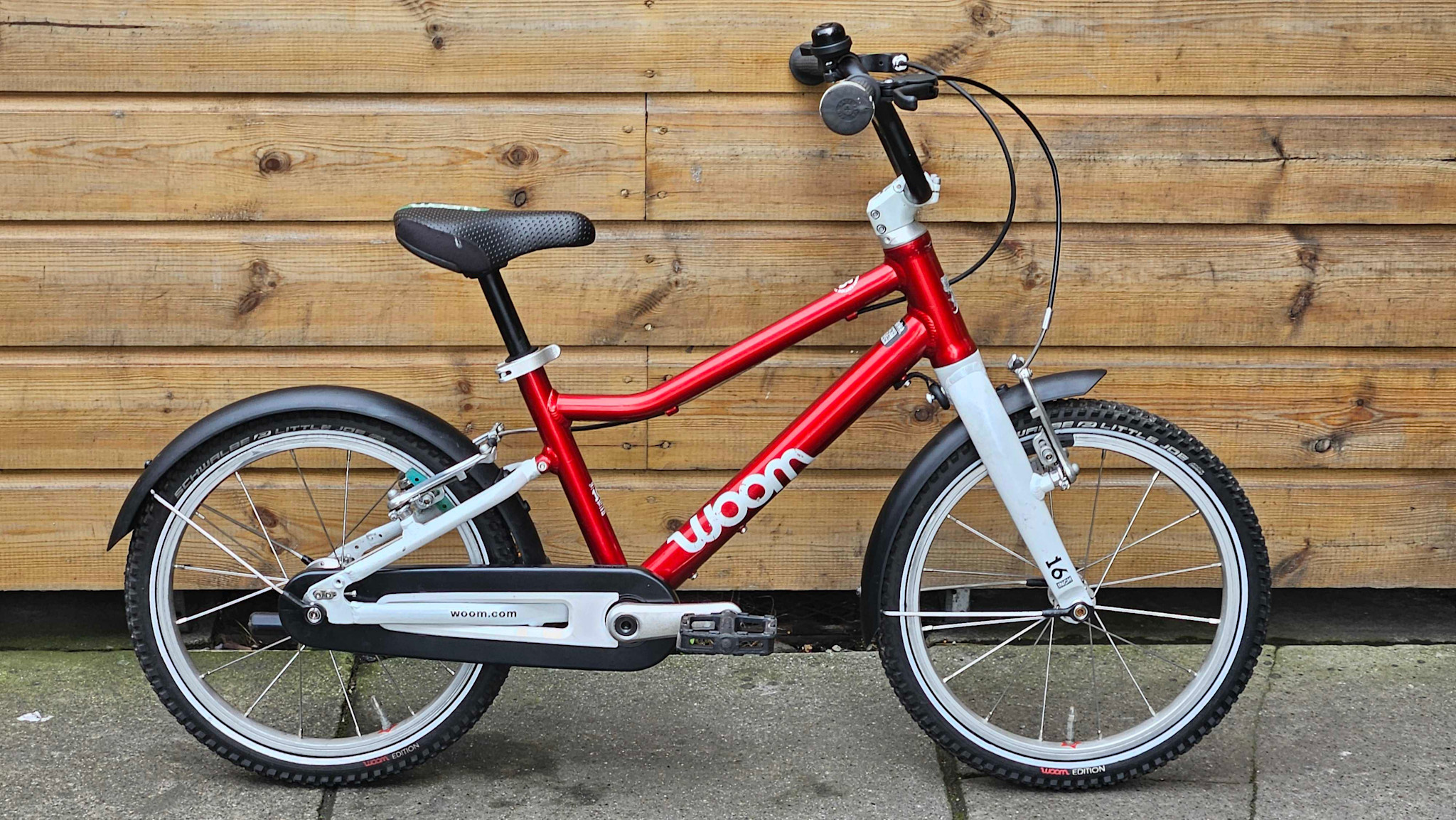 Second Hand Woom 3 Red 16inch Kids Bike Private Sale 360 Cycles