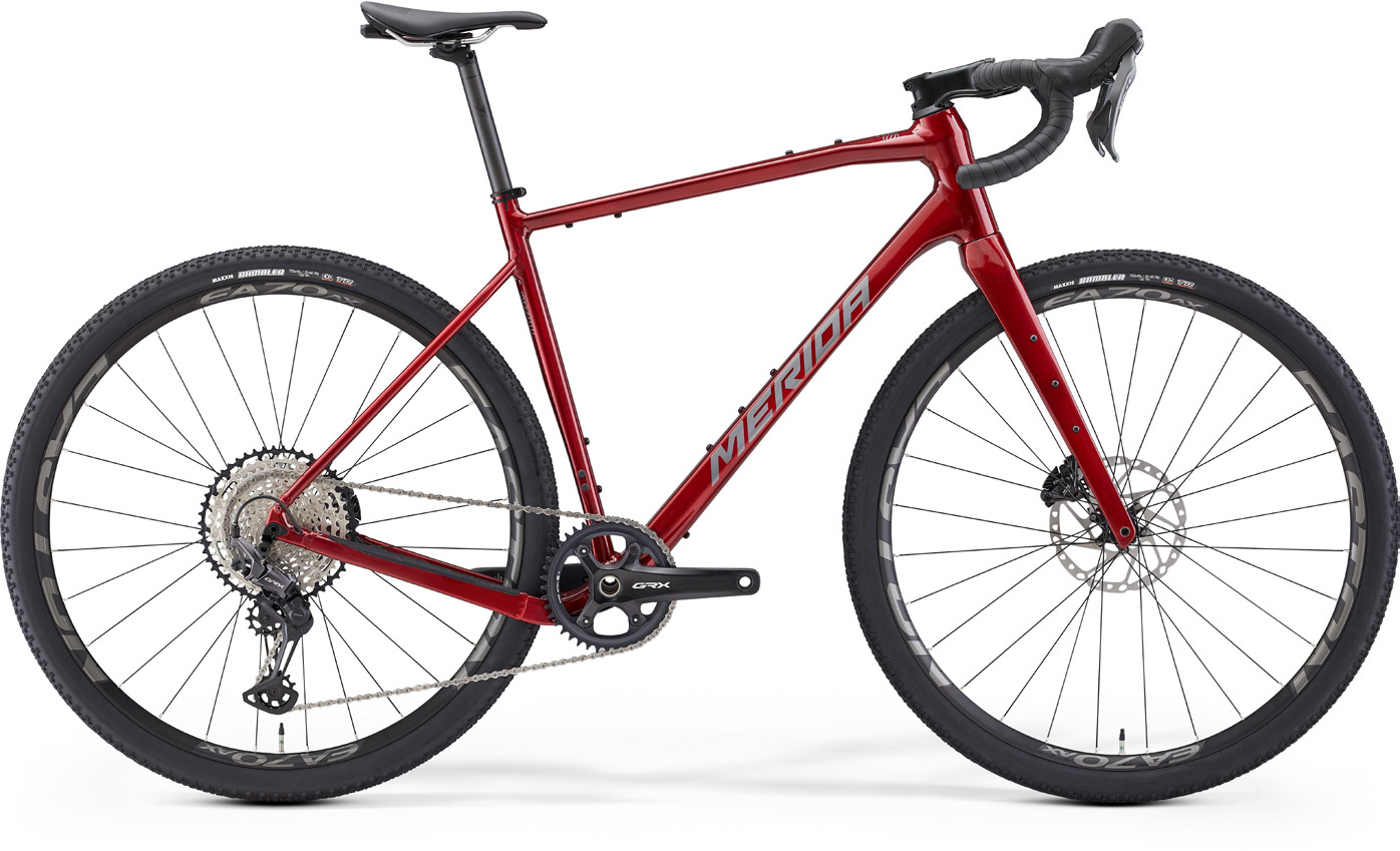 Merida Silex 700 Gravel Adventure Bike, Red 360 Cycles