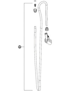 Park Tool SPRE Park Head/Hose assy PFP-4