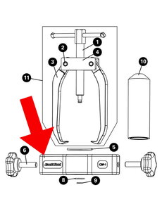 Park Tool 1195 - Puller Body CBP-3
