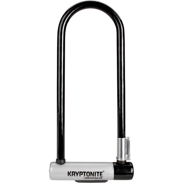 Kryptonite Kryptolok Long Shackle U-Lock With With Flexframe Bracket Sold Secure Gold Black / Silver Long Shackle