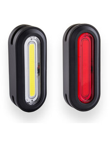 Kryptonite Kryptonite Avenue F-100 and R-50 Set Basic Usb Cob Lights Set