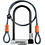 Kryptonite Kryptolok Standard U-Lock With Kryptoflex Cable 4 Feet (1.2 Metres) Sold Secure Gold