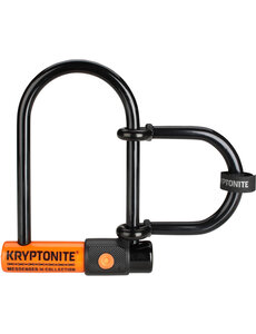 Kryptonite Kryptonite Messenger Mini + U-Lock With Extender Sold Secure Silver