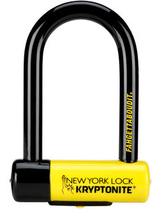 Kryptonite Kryptonite New York Fahgettaboudit Lock Sold Secure Gold